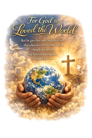 For God so loved the world