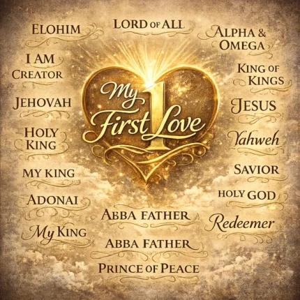 My First Name Is… Created by God, Known by Heaven.