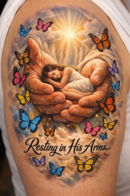 Held in His Arms