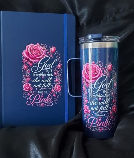 Note book and tumbler set